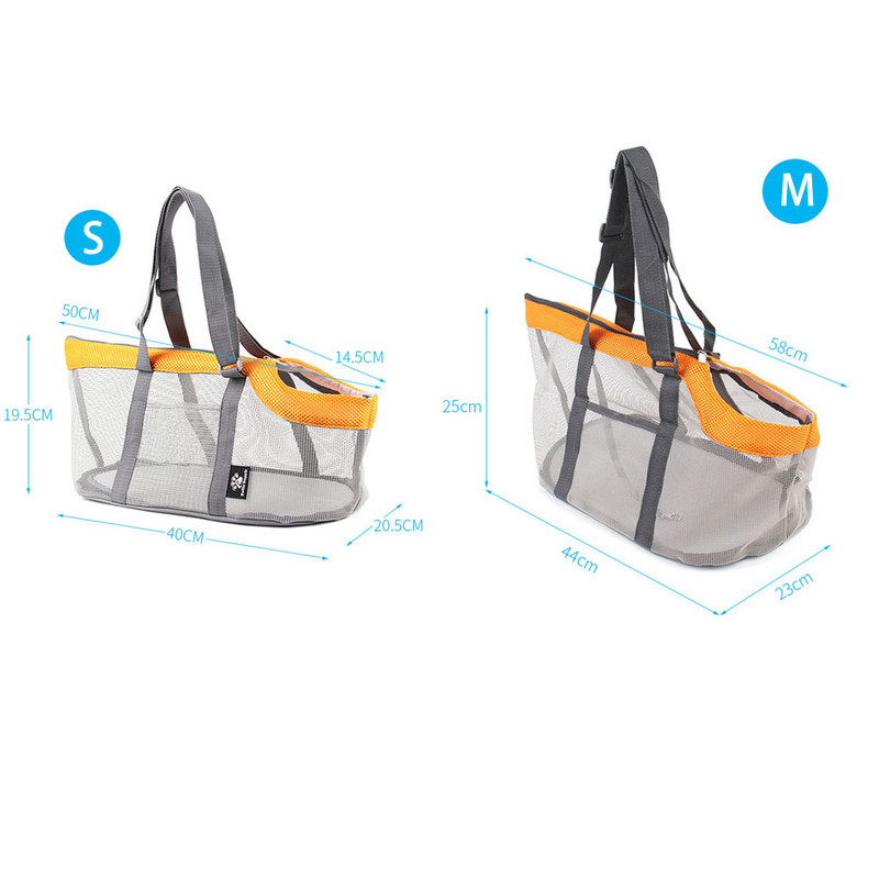 Nešiojami nešiojimo krepšiai Tinklinis kvėpuojantis naminių gyvūnėlių rankinės Kelioninės palapinės nešiklio lauko krepšiai mažiems naminiams katinams šunų pečių krepšys