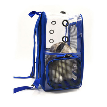 Раница за носене на котки за домашни любимци Дишаща чанта за кученца за пътуване на открито за рамо за малко куче Котка Преносима опаковка за носене на стоки за домашни любимци
