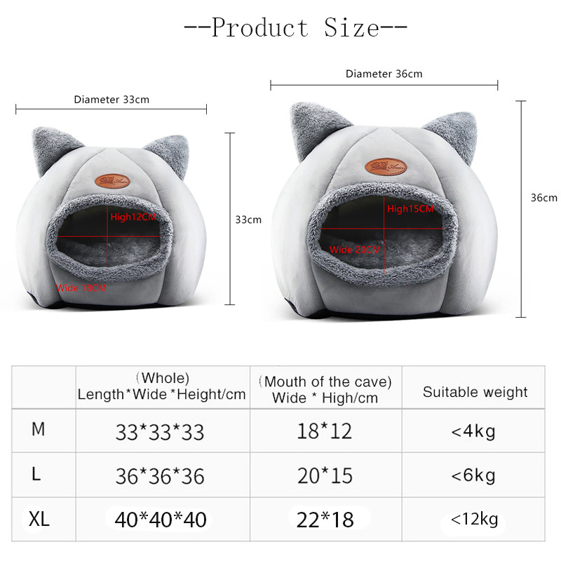 Nauja Gilus miego komfortas žiemą katės lova mažas kilimėlis krepšelis mažas šunų namelio gaminiai augintiniai palapinė jaukios urvų lovos patalpose cama gato