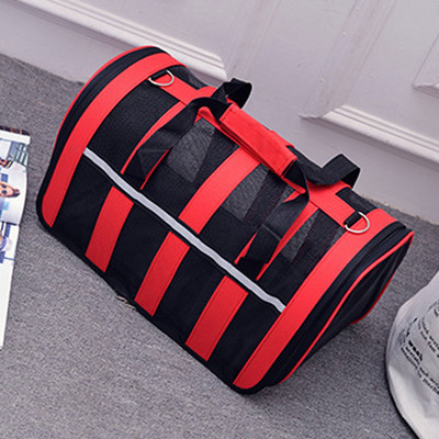 Naminių gyvūnėlių šuniukų nešiojimo krepšiai Transportavimo krepšiai katėms Nešiojami lauko kelionių narveliai Kvėpuojantis sulankstomas šunų kačių rankinė Rankinė per petį