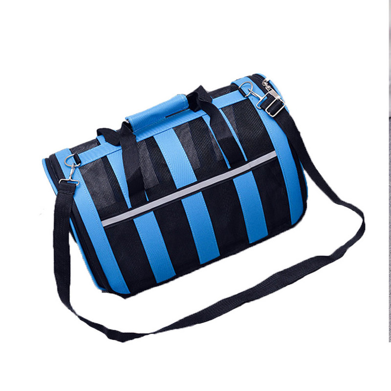 Naminių gyvūnėlių šuniukų nešiojimo krepšiai Transportavimo krepšiai katėms Nešiojami lauko kelionių narveliai Kvėpuojantis sulankstomas šunų kačių rankinė Rankinė per petį