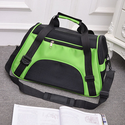 Naminių gyvūnėlių nešiojimo krepšiai Transportavimo krepšiai Saugūs užtrauktukai Nešiojami lauko kelioniniai narveliai Kvėpuojantis sulankstomas šunų kačių rankinės pečių krepšys