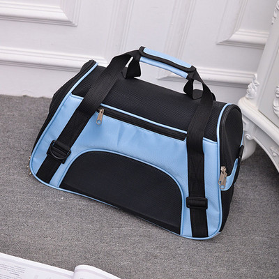 Naminių gyvūnėlių nešiojimo krepšiai Transportavimo krepšiai Saugūs užtrauktukai Nešiojami lauko kelioniniai narveliai Kvėpuojantis sulankstomas šunų kačių rankinės pečių krepšys