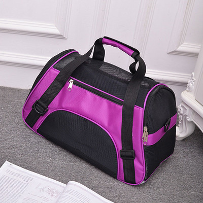 Naminių gyvūnėlių nešiojimo krepšiai Transportavimo krepšiai Saugūs užtrauktukai Nešiojami lauko kelioniniai narveliai Kvėpuojantis sulankstomas šunų kačių rankinės pečių krepšys