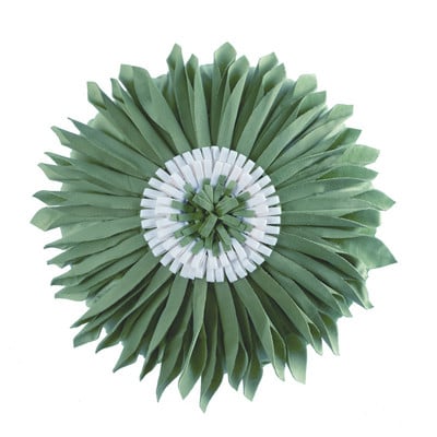 Modni moderni stil Ružičasto bijeli jastuci za bacanje 45*45 cm baršunasti šavovi 3D jastučić s krizantemama Jastuk oko struka Plava jastučnica