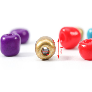 1000 τμχ/παρτίδα Miyuki Γυάλινες χάντρες Small 2,5 3 4mm Bling bead Seedbeads Material For Making Necklace Bracelet Jewelry Findings