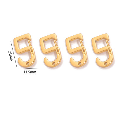 4 vnt nerūdijančio plieno prašmatni raidė 0-9 skaitmeninė sagtis spyruokliniai omarai užsegimai kabliukai jungtys karoliai "pasidaryk pats" papuošalų gamybos reikmenys