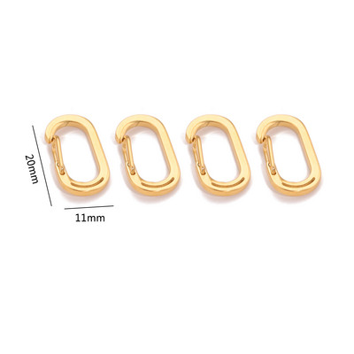 4 vnt nerūdijančio plieno prašmatni raidė 0-9 skaitmeninė sagtis spyruokliniai omarai užsegimai kabliukai jungtys karoliai "pasidaryk pats" papuošalų gamybos reikmenys