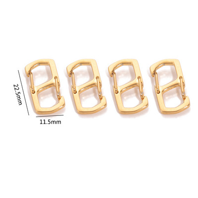 4 vnt nerūdijančio plieno prašmatni raidė 0-9 skaitmeninė sagtis spyruokliniai omarai užsegimai kabliukai jungtys karoliai "pasidaryk pats" papuošalų gamybos reikmenys