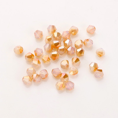 2 3 4 6 8 mm stiklo krištoliniai bikoniniai karoliukai, juodi laisvi tarpikliai, briaunoti karoliukai, skirti moteriškam „pasidaryk pats“ papuošalų siuvinėjimo priedai