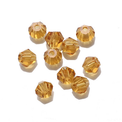 2 3 4 6 8 mm stiklo krištoliniai bikoniniai karoliukai, juodi laisvi tarpikliai, briaunoti karoliukai, skirti moteriškam „pasidaryk pats“ papuošalų siuvinėjimo priedai