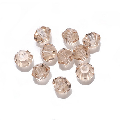 2 3 4 6 8 mm stiklo krištoliniai bikoniniai karoliukai, juodi laisvi tarpikliai, briaunoti karoliukai, skirti moteriškam „pasidaryk pats“ papuošalų siuvinėjimo priedai