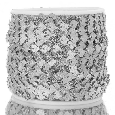 1 metro pločio 6 mm nerūdijančio plieno kabelių grandinės masinės jūrų kameros "Shell" auksinės grandinėlės kulkšnies karoliai "pasidaryk pats" papuošalų gamybos reikmenys