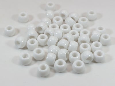 200 de margele acrilice de ponei 9X6mm diferite culori pentru copii Craft brățară Kandi