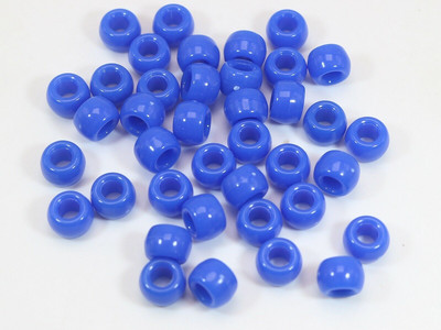 200 de margele acrilice de ponei 9X6mm diferite culori pentru copii Craft brățară Kandi