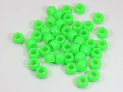 200 de margele acrilice de ponei 9X6mm diferite culori pentru copii Craft brățară Kandi