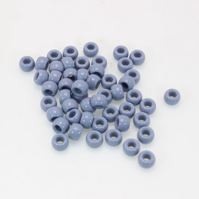 200 de margele acrilice de ponei 9X6mm diferite culori pentru copii Craft brățară Kandi