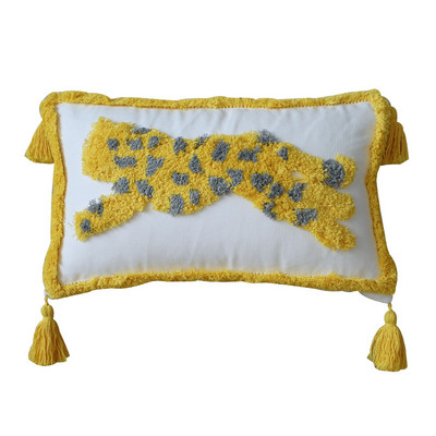 Rainbow Boho színű kanapé párnahuzat 45x45 tufting párnahuzat dekoratív párna kanapéhoz Boho Home Decor párnahuzat