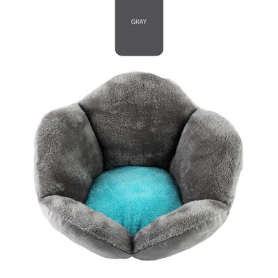 Luxus vastagított kisállatágy Kennel Cat Nest Plus Velvet Winter Warm Four Seasons Universal Pet Nest Barna Rózsaszín Zöld