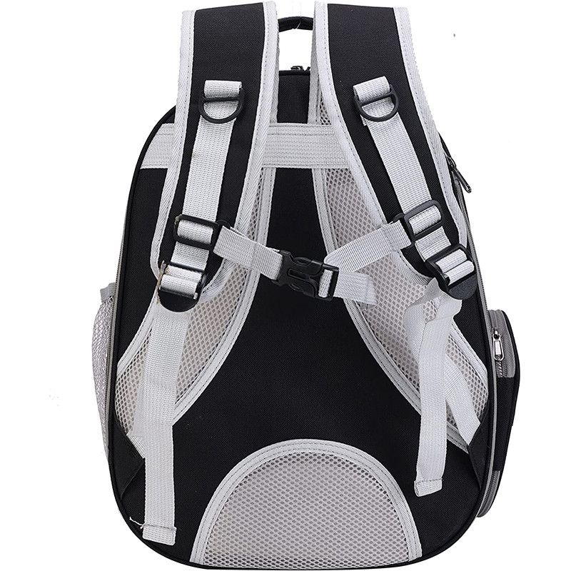 Išplečiamas permatomas kačių kuprinės nešiklis, didelės talpos nešiojamasis naminių gyvūnėlių nešiklis, skirtas mažiems šunims.