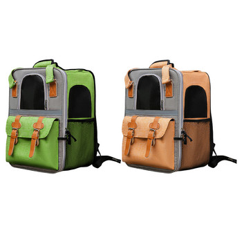 Σακίδιο πλάτης μεταφοράς κατοικίδιων γατών Αναπνεύσιμη τσάντα ώμου εξωτερικού χώρου για μικρό σκύλο, φορητή τσάντα μεταφοράς Προμήθειες για κατοικίδια