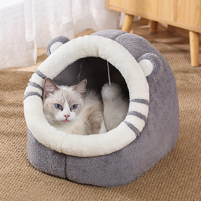 Puha plüss macskaágy bolyhos cica párna kosár hangulatos kisállatház párna meleg kis kutya nyugágy macska barlanghoz kanapé sátorágyak