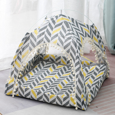 Mājdzīvnieku telts suņu gulta Four Seasons kaķu māja maza suņa rotaļu gulta mājdzīvnieku piederumi vasaras tabernakls āra ceļojumi mājdzīvnieku kaķu ligzda