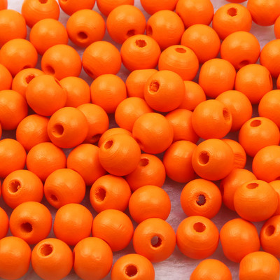 10 mm-es 15 mm-es természetes fából készült gyöngyök többszínű, kör alakú fa távtartó gyöngyök barkácsoláshoz, karkötő ékszer-kiegészítők készítéséhez