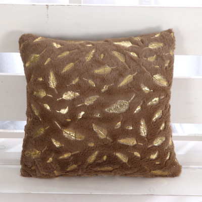 45*45 Bronzing Nordic Throw párnahuzat Nappali dekoráció Kanapé párnahuzat Párnahuzat Autós lakberendezési párnahuzat 40791