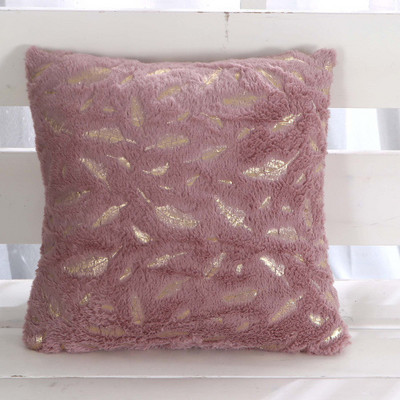 45*45 Bronzing Nordic Throw párnahuzat Nappali dekoráció Kanapé párnahuzat Párnahuzat Autós lakberendezési párnahuzat 40791