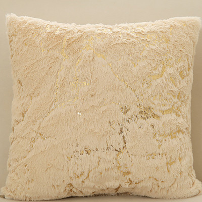 45*45 Bronzing Nordic Throw párnahuzat Nappali dekoráció Kanapé párnahuzat Párnahuzat Autós lakberendezési párnahuzat 40791
