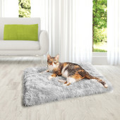 2 vienā suņu sega Ūdensizturīgs plīša suņiem silts paliktnis Mīksts Ērts suņu gultas spilvens Mazgājams Izturīgs salokāms mājdzīvnieku piederumiem