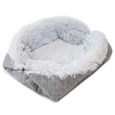 2 vienā suņu sega Ūdensizturīgs plīša suņiem silts paliktnis Mīksts Ērts suņu gultas spilvens Mazgājams Izturīgs salokāms mājdzīvnieku piederumiem