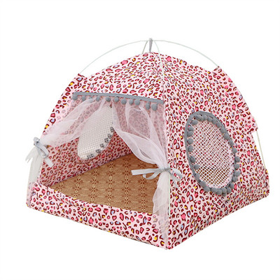 Προϊόντα κατοικίδιων ζώων Κρεβάτι για γάτας The General Teepee Κλειστή άνετη αιώρα με δάπεδα Σκηνή γάτας Pet Small Dog House Αξεσουάρ Προϊόντα