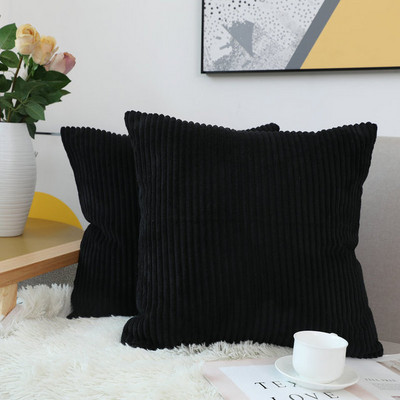 40x40 60x60cm nagy bársony párnahuzat dekoratív párnahuzat kanapéhoz és nappalihoz, fehér fekete kék, színek