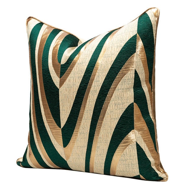 Luxus szatén bársony párnahuzat kanapéhoz szoba szék Kiváló minőségű párnahuzat 30x50 45x45 Otthon Nordic Decor Golden Green