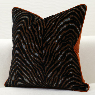Desinger luxus párnahuzat Sofa Splicing Geometry bársony párnahuzat otthonra és ágyra, 1db huzat fehér fekete arany dekorral