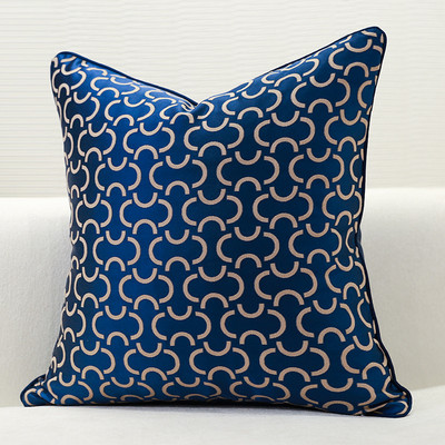 Desinger luxus párnahuzat Sofa Splicing Geometry bársony párnahuzat otthonra és ágyra, 1db huzat fehér fekete arany dekorral