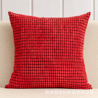 Türkiz Throw Velevt párnahuzat kanapéhoz és székhez dekoratív plüss párnahuzat, 40x40, 45x45, 50x50, 60x60, Muti méretek