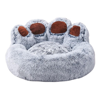 Котешка топла къща Кучешко легло Възглавница Меко самозатоплящо се ръчно или машинно одеяло за домашни любимци за коте