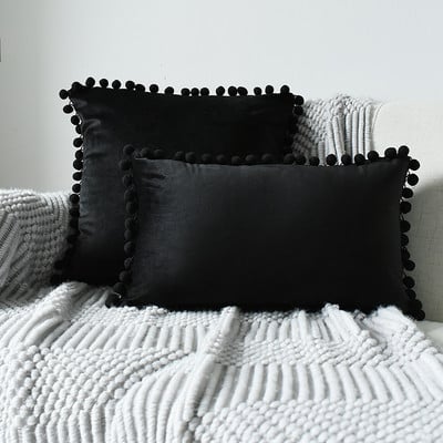 Inyahome Velvet Nordic kanapé párnák Luxus bársony párna nappaliba autódísz 45x45 30x50 sárga kék
