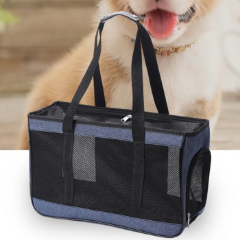 Αναπνεύσιμη άνετη τσάντα μεταφοράς γάτας Τσάντα μεταφοράς Φορητή εξωτερική τσάντα χειρός για Cat Dog Single Shoulder Messenger Bag
