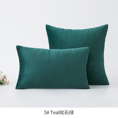 Inyahome Acqua Green Luxus bársony párnahuzat párnahuzat párnahuzat otthoni dekorációs párna párnacipő kanapé kidobó párnák