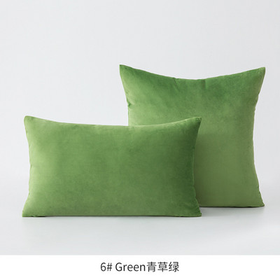 Inyahome Acqua Green Luxus bársony párnahuzat párnahuzat párnahuzat otthoni dekorációs párna párnacipő kanapé kidobó párnák