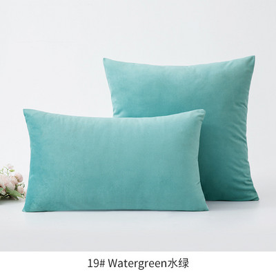 Inyahome Acqua Green Luxus bársony párnahuzat párnahuzat párnahuzat otthoni dekorációs párna párnacipő kanapé kidobó párnák
