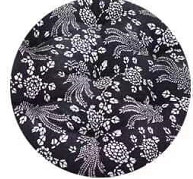 Japán Futon párnák pamut vászon kanapé kidobó párna 52 cm vastagabb kerek tatami padlószőnyeg meditáció erkély ablak szék párna