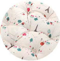 Japán Futon párnák pamut vászon kanapé kidobó párna 52 cm vastagabb kerek tatami padlószőnyeg meditáció erkély ablak szék párna