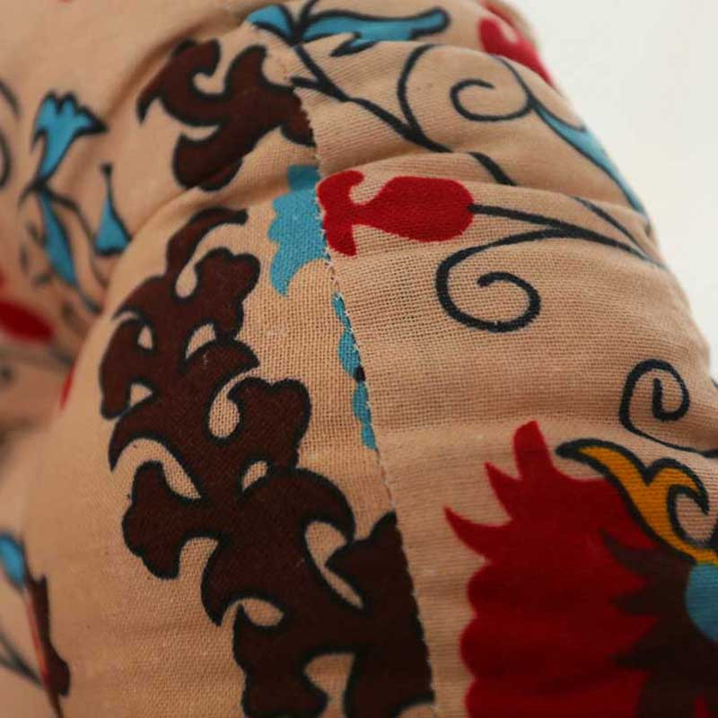 Japán Futon párnák pamut vászon kanapé kidobó párna 52 cm vastagabb kerek tatami padlószőnyeg meditáció erkély ablak szék párna