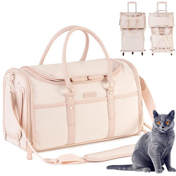 Pet Carrier Pet Carrier Pet Travel Transport Bag Pet Bag Portable Tote Bag Dog Carrier Cat Carrier Bag for Dog Cat Разглеждане на забележителности