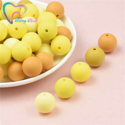 40 ΤΕΜ. 12mm Μάρμαρο Λευκό Ροζ Τρίφιμο Στρογγυλές Χάντρες σιλικόνης Πιπίλα DIY Αλυσίδα οδοντοφυΐας Μωρό μενταγιόν σιλικόνης Perle χωρίς BPA